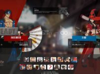 GGSTのキャラ選択画面