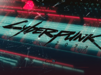 サイバーパンク2077のタイトル画面