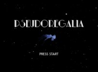 ゲーム「Pseudoregalia」のタイトル画面